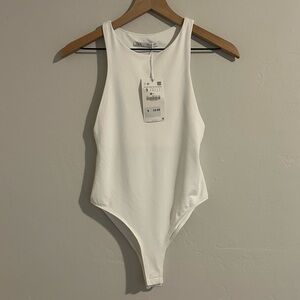 Zara High-Neck Bodysuit